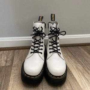 Doc Marten Jadon in white size women’s 8